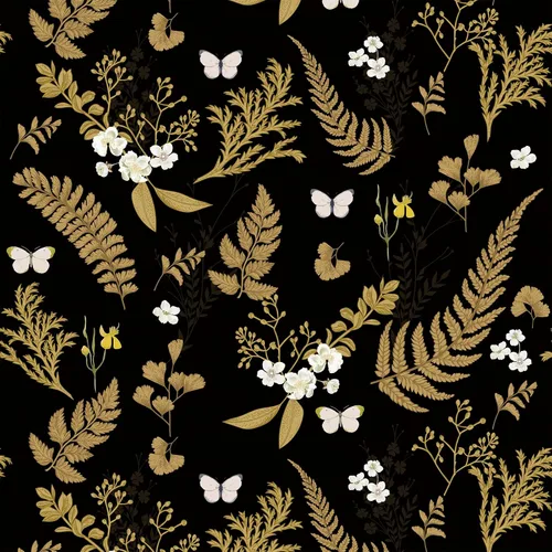 Miniatura 15 de Vinjiasin Papel Tapiz Despegar y Pegar Papel Tapiz Floral Autoadhesivo Removible Papel de Contacto Vintage de Flores y Hojas Papel de Pared