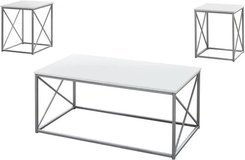 Miniatura 6 de Monarch Specialties Juego de mesa, talla única, blanco