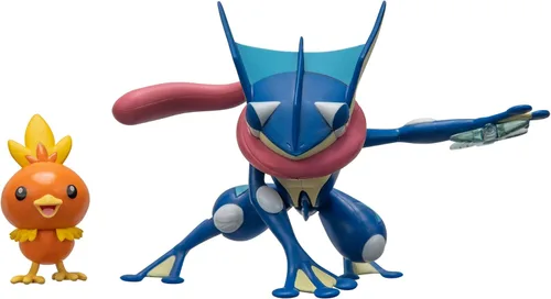 Miniatura 10 de Pokémon Paquete de Batalla de Fuego y Agua – Incluye figuras de acción Charizard de 4.5 pulgadas con acción de llama y figuras de acción de Squirtle