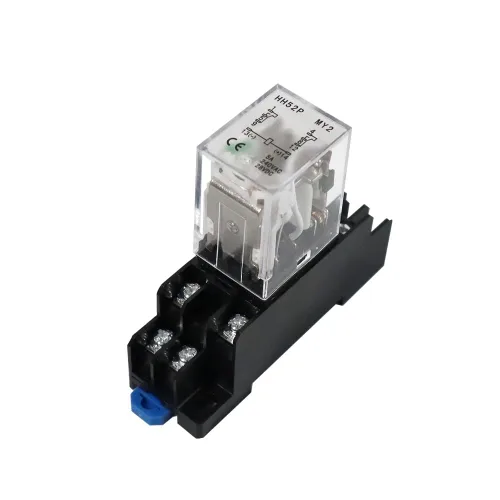 Miniatura 10 de ATO Relé de potencia electromagnética 3PDT 3NO 3NC MY3NJ HH53P de la bobina de DC 24V 11-Pin con base de enchufe terminal enchufable