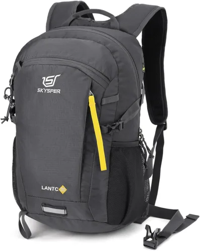 Miniatura 11 de SKYSPER Mochila pequeña para senderismo, 20L, mochila ligera de viaje para senderismo y día a día para mujeres y hombres Lantc20-celadongreen