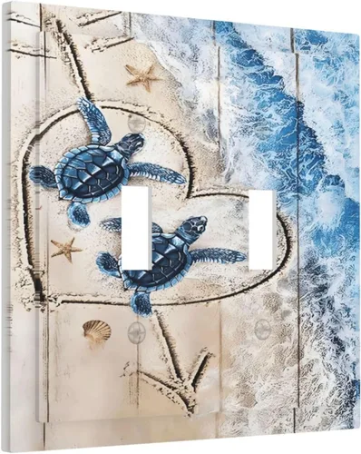 Miniatura 188 de Cubiertas Decorativas para Placas de Interruptor Abstracto Moderno de Mediados de Siglo Arco Boho Sol Dorado Hoja 1 Gang Placa de Pared Cubierta