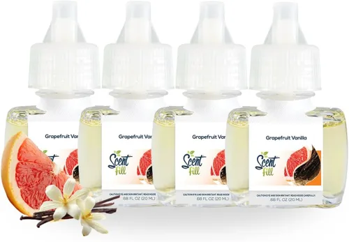Miniatura 21 de Scent Fill Ambientador enchufable de sidra de manzana, 4 recambios de aceite perfumado