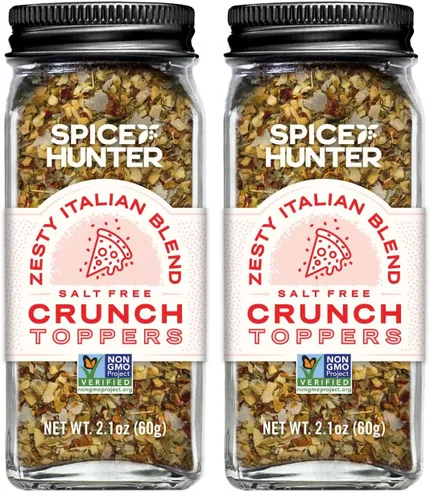 Miniatura 7 de The Spice Hunter Crunch Toppers (condimento italiano sabroso, tarro de 2.1 onzas)