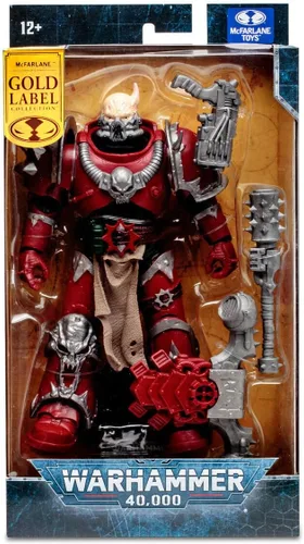 Miniatura 8 de McFarlane Toys Warhammer 40000 7IN Figuras WV6 - Chaos Space Marine (portador de palabras) (etiqueta dorada)