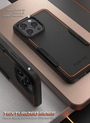Miniatura 4 de Poetic Neon - Funda para iPhone 14 Pro Max, resistente de doble capa, delgada, a prueba de golpes, compatible con carga inalámbrica, antideslizante