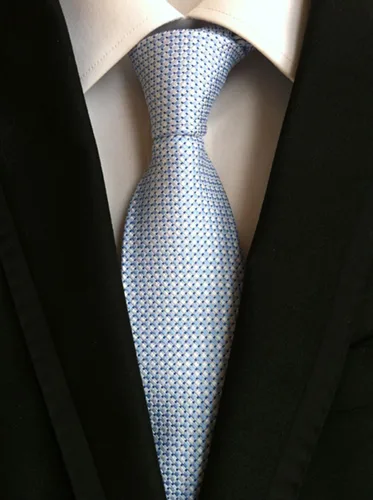 Miniatura 82 de WeiShang Lote de 6 corbatas clásicas de seda para hombre, corbatas tejidas jacquard