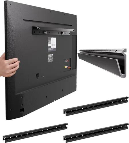 Miniatura 12 de Soporte de pared para TV sin tachuelas para la mayoría de televisores de 22 a 55 pulgadas, soporte de TV sin pernos, soporte para televisores sin
