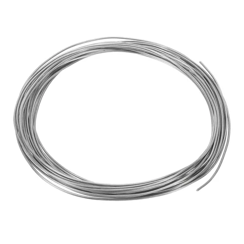 Miniatura 17 de Patikil 99.99% alambre de zinc de alta pureza, 2 rollos, calibre 17, alambre suave para cuentas de 0.059 in para experimentos de laboratorio