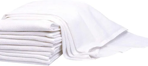 Miniatura 9 de Linteum Textile - Juego de 6 paños de cocina clásicos con saco de harina blanco, 100% algodón, absorbentes y de larga duración, paquete de 6, 28 x