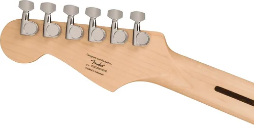 Miniatura 7 de Guitarra eléctrica Squire Sonic Stratocaster, Sunburst de 2 colores, diapasón de madera de arce, protector blanco