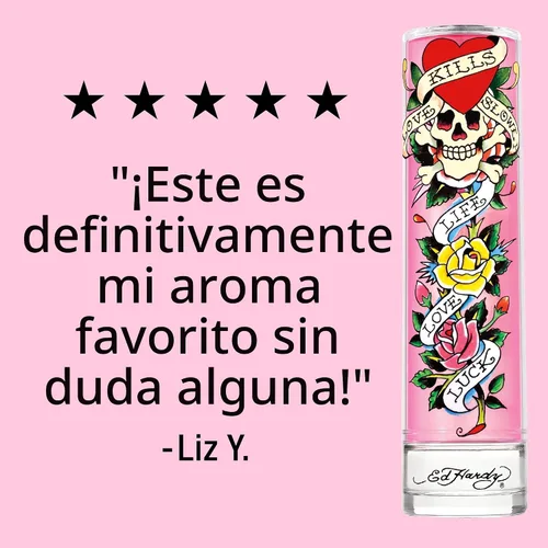 Miniatura 5 de Christian Audigier Ed Hardy - Perfume para mujer, 3.4 fl. oz. EDP Spray