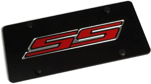 Miniatura 2 de Eurosport Daytona - Compatible con matrícula acrílica negra Camaro SS