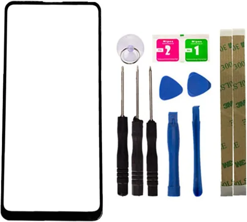 Miniatura 3 de Reemplazo de la pantalla de la cubierta de lente de cristal exterior frontal para LG K41S LMK410EMW LM-K410EMW LM-K410EMW piezas herramienta