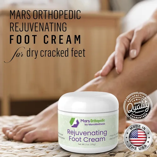 Miniatura 8 de Mars - Crema ortopédica rejuvenecedora para pies secos y agrietados, loción para pies diabéticos – Crema hidratante natural de acción rápida