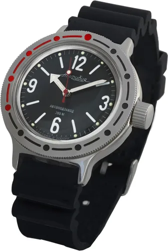 Miniatura 2 de VOSTOK Amphibian Automatic Mens Self-Winding Diver Amphibia Case Wrist Watch 660 Dial