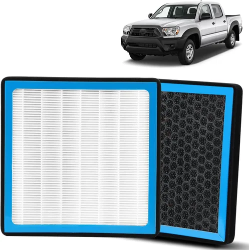 CF10374 Filtro de Aire de Cabina Compatible con Toyota 05-23 Tacoma, Dodge 13-16 Dart, Pontiac 03-08 Vibe Reemplaza #87139YZZ09 Filtro de Aire