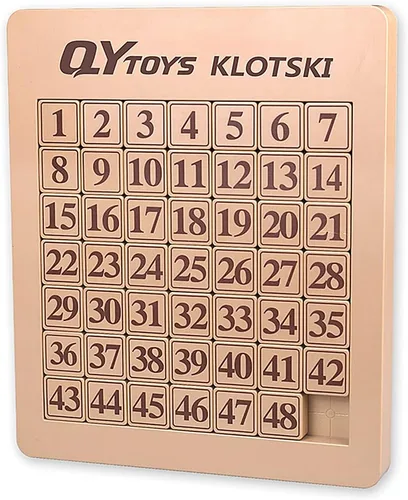 Miniatura 8 de LiangCuber QY Toys - Rompecabezas magnético Klotski de 3x3, rompecabezas de números deslizantes de ABS, juguete Tangram de inteligencia