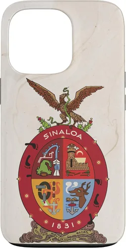 Miniatura 10 de iPhone 13 Pro Max Bandera de Sinaloa y fondo elegante - Funda Sinaloense Pride