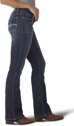 Miniatura 2 de Wrangler Jeans elásticos de tiro medio para mujer