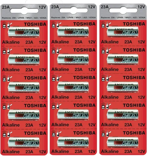Miniatura 3 de Batería alcalina A23 GP23AE MN21 23GA de 12 voltios (2 baterías)