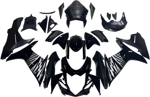 Miniatura 275 de Kit de carenado de inyección azul, negro y blanco para Suzuki GSXR600 GSX750 2006 2007 GSXR 600 GSX-R750 06 07 ABS Carenado de plástico completo