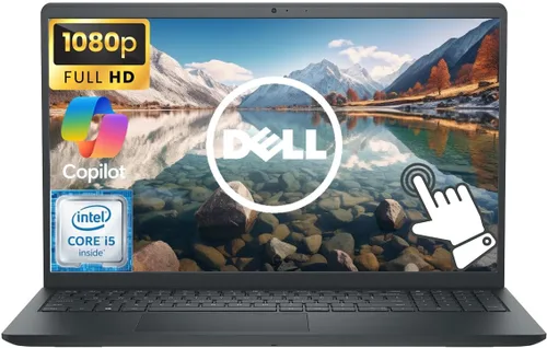 Dell Inspiron Computadora portátil de negocios FHD de 15.6 pulgadas, 8 GB de RAM 256 GB SSD, procesador Intel i5 de 10 núcleos, portátil Windows 11,