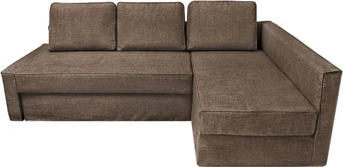 Miniatura 21 de IKEA Friheten - Funda de sofá cama para sofá cama pequeño, fundas de sofá para sala de estar con cojín y fundas de almohada (S-12, diván derecho)