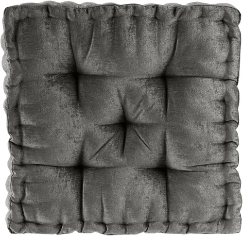 Miniatura 25 de Intelligent Design Azza Almohada de Piso, Cojines Grandes para Sentarse para Adultos, Almohada de Piso para Meditación o Yoga, Chenille Lustroso