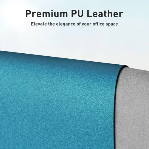Miniatura 2 de Aothia - Protector de escritorio de cuero sintético, base para mouse, superficie antideslizante e impermeable para escribir y para laptop