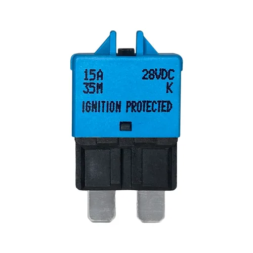 Miniatura 18 de Fusible de disyuntor ATC/ATO de reinicio manual de 7.5 amperios para automóvil, barco, automóvil, camión, RV, audio, protección de batería Perfil