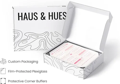 Miniatura 4 de Haus and Hues Lasting Relationships - Póster artístico inspirador para mujeres, citas de autoterapia, artículos esenciales de relación
