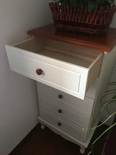 Miniatura 4 de Paquete de 10 pomos redondos de madera para cajones con acabado marrón rojo y marrón en forma de hongo para gabinetes de cocina, muebles, aparador