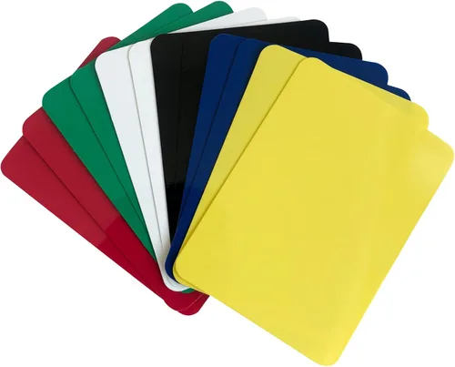 Yuanhe Paquete de 12 tarjetas de corte de póquer, tarjetas de corte de casino multicolor para Blackjack, Texas Hold'em, juegos en casa