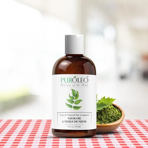 Miniatura 5 de PUROLEO NEEM - Aceite de neem 100% puro y natural para uso multiusos, 8.0 fl oz (empaquetado en Canadá), neem extraído de NEEM Plante, libre