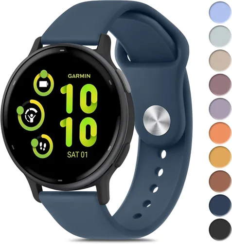 Meliya Bandas compatibles con Garmin Vivoactive 5 / Vivoactive 3 Watch Band, Garmin Venu 2 Plus / Venu Sq / Venu Watch Bands para mujeres y hombres,