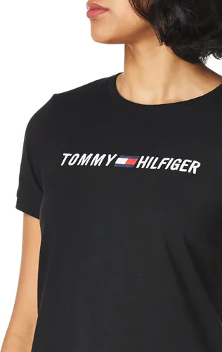 Miniatura 2 de Tommy Hilfiger Camiseta de rendimiento para mujer suave cuello redondo básica de verano