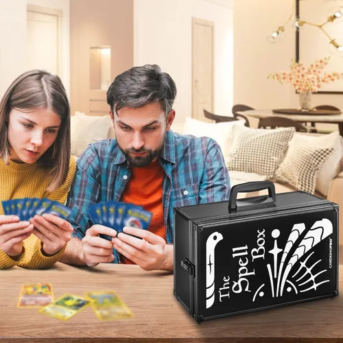Miniatura 2 de Estuche de almacenamiento de tarjetas de juego (BBB/MTG Edition) Adecuado para Magic The Gathering, Yugioh y otros TCG, etc. (juego no incluido)