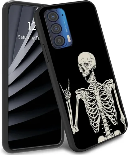 Miniatura 36 de Funda delgada para Moto Edge 2021 TPU con diseño de hojas de arte, cubierta de protección de cuerpo completo de goma de gel suave para Motorola Edge