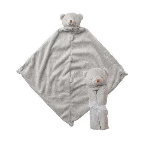 Miniatura 2 de Angel Dear - Juego de 2 piezas de mantas de oso gris Cuddle Twins