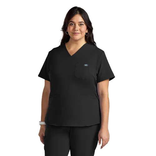 Miniatura 29 de ave. Lex - Blusa médica para mujer, estilo túnica, tela elástica en 4 direcciones, cómoda, de fácil cuidado, uniformes médicos para mujer