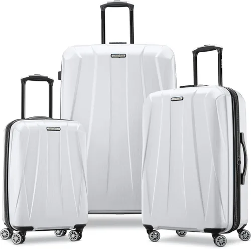 Miniatura 19 de Samsonite Centric 2 Set de maletas rígidas expandibles con ruedas giratorias dobles, Azul Caribe, Juego de 2 piezas (equipaje de mano/grande)