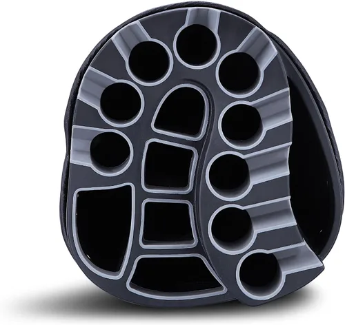 Miniatura 5 de Big Max Dri Lite Silencio 2 - Bolsa impermeable para carrito de golf con protector de 14 vías para club de golf con parte superior, bolsillos