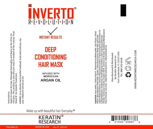 Miniatura 2 de Complejo brasileño queratina tratamiento de soplado de pelo sin formaldehído con Inverto 33.8 fl oz Incluye máscara de 16.2 fl oz enderezar