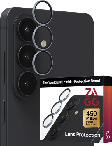 Miniatura 23 de ZAGG Glass Elite - Protector antirreflectante para lente de cámara Samsung Galaxy S25 Ultra, tecnología antirreflejos, máxima resistencia a impactos