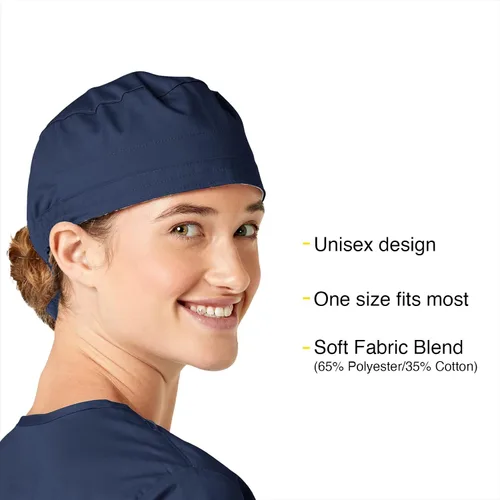 Miniatura 2 de WonderWink Men's Tie Back Scrub Cap