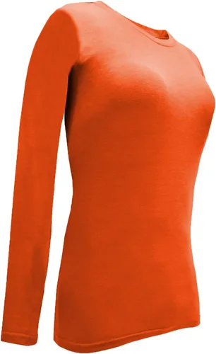 Miniatura 22 de Natural Uniforms Camiseta Under Scrub para mujer, cuello redondo, manga larga, paquete de 3, paquete múltiple de 3