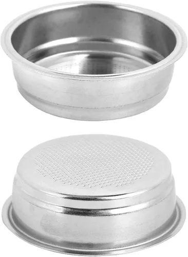 Miniatura 9 de Cesta de filtro de café Colador de acero inoxidable, taza de 2.008 in de una sola capa no presurizada filtro apto