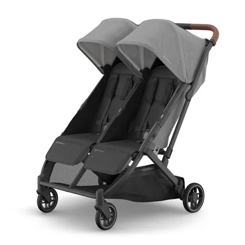 Miniatura 9 de UPPAbaby Minu Duo - Cochecito doble lado a lado, ligero y diseño compacto para viajes, fácil de plegar, desde el nacimiento hasta el niño pequeño