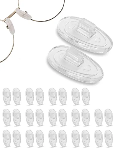 Miniatura 16 de SPORTS WORLD VISION Almohadillas para la nariz para gafas, almohadillas de nariz de silicona suave en forma de A de alta calidad para gafas 2 pairs